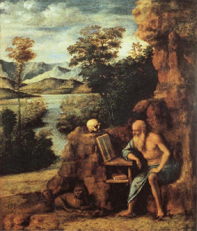 CIMA da Conegliano St.Jerome in the Desert